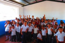 In a new classroom